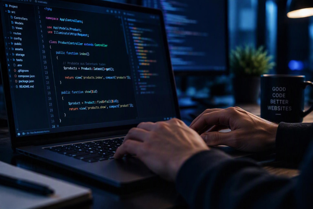 Öffnet die Seite 'PHP-Sicherheitslücke'